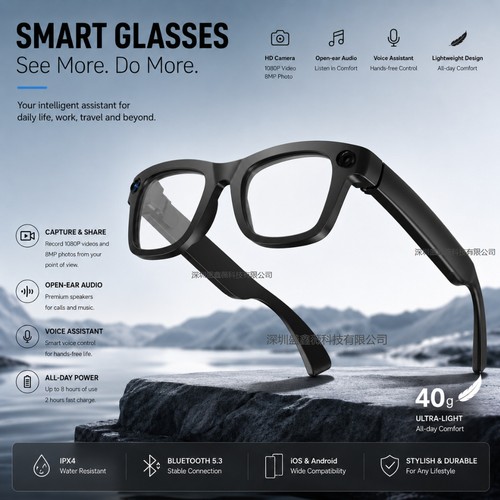 Telecamera smart glasses - ai,