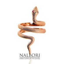 Anello serpente tutto - serpente,