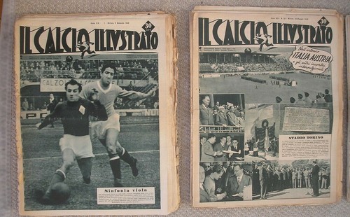 Calcio illustrato annata - calcio,