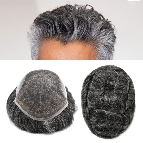 Pezzo capelli umani toupee - pezzo,