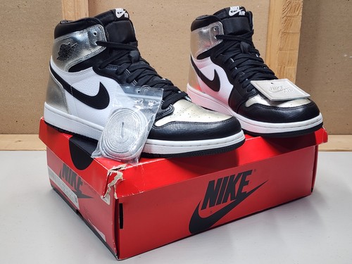 Jordan high punta argento - high,