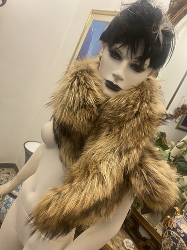 Collo volpe marrone - collo, di