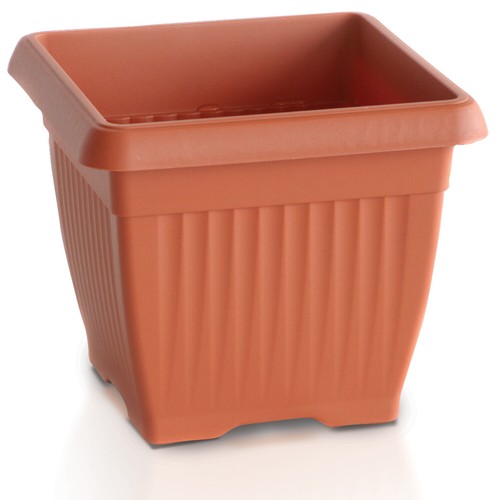Vaso quadrato fioriera moderna - vaso,