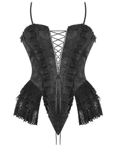 Dark love top corsetto - love,
