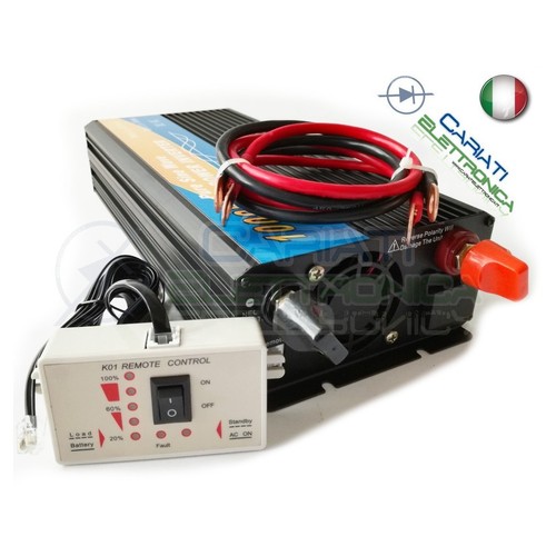 Power inverter 1000w max - 1000w,