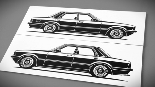 Adesivo ford taunus - adesivo,