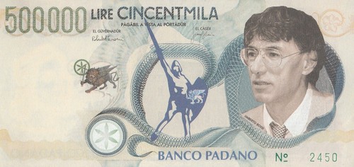 Banconota gadget lega nord - banconota,