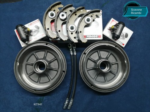 Kit frenatura anteriore fiat - kit,