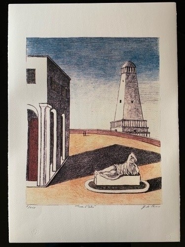 Giorgio chirico litografia - de,