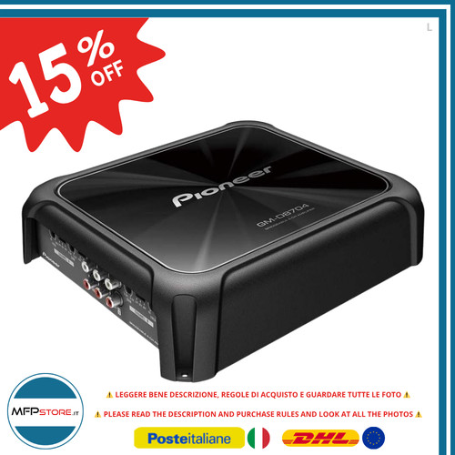 Amplificatore canali pioneer - amplificatore,