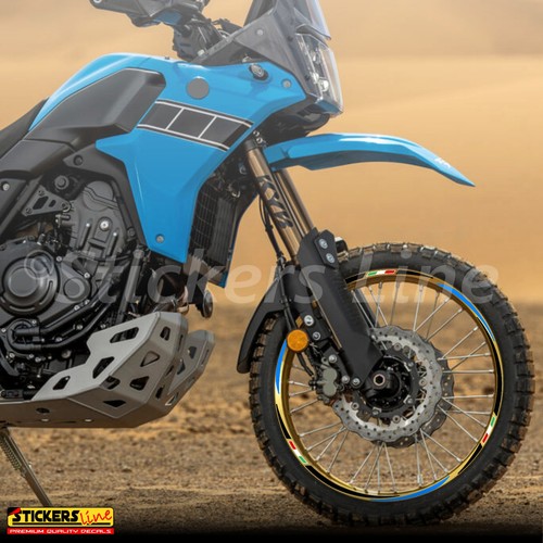 Adesivi ruote moto strisce