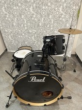 Batteria Acustica Pearl Vision SST Birch Limited Edition Black + Paiste Alpha HH