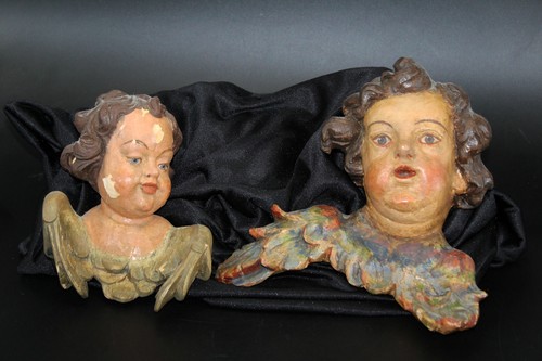 Due vecchio angelo putto - due,
