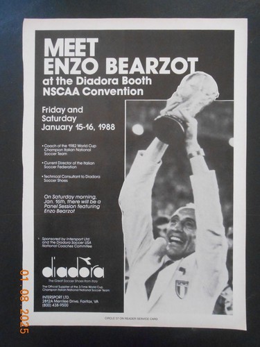 1988 meet enzo - 1988, bearzot