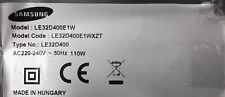 RICAMBI PER TV SAMSUNG LE32D400E1W