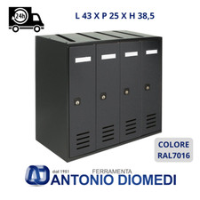 Cassetta Postale ANTRACITE