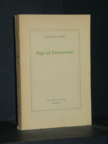 Raffaello ramat saggi - raffaello, sul