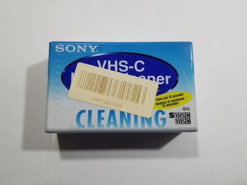 Sony vhs head cleaner - head,