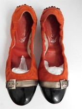 Ballerine Tod's rosse in pelle