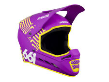 SixSixOne Reset Casco viso intero - Viola abbagliante