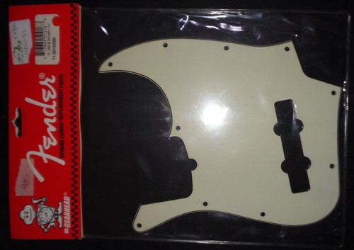 Fender pickguard jbass 3ply - pickguard,