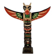 Totem in legno Zeckos alto 20