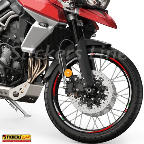 Adesivi ruote moto strisce