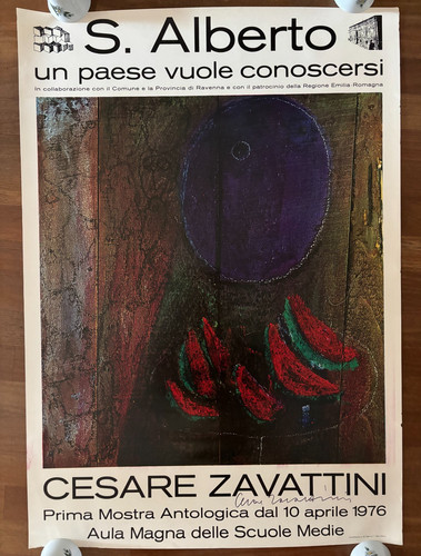 Manifesto mostra 1976 - manifesto,mostra,