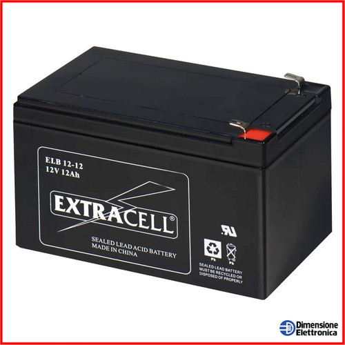 Batteria 12v 12a piombo - 12v,