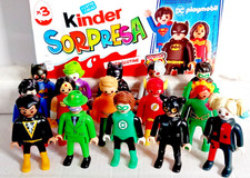 SORPRESINE KINDER FERRERO SERIE DC PLAYMOBIL FUNKO POP! ENTRA SCEGLI FIGURE RAR