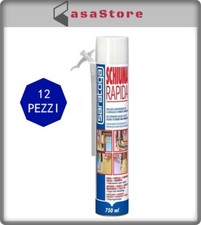 schiuma poliuretanica autoespandente rapida uso manuale 750ml (12PZ.) SARATOGA