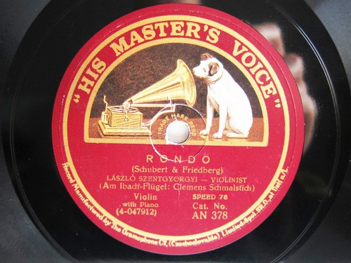 78rpm laszlo szentgyorgyi - 78rpm,