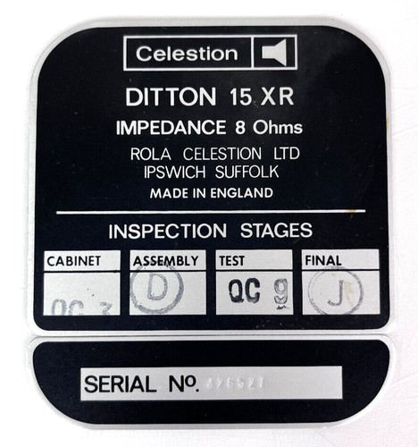 Celestion ditton 15xr - 15,
