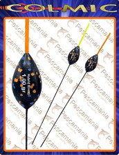 Galleggiante colmic "HYBRID RIVER" 0,3-6,0 gr. deriva in fiberglass e asta cava