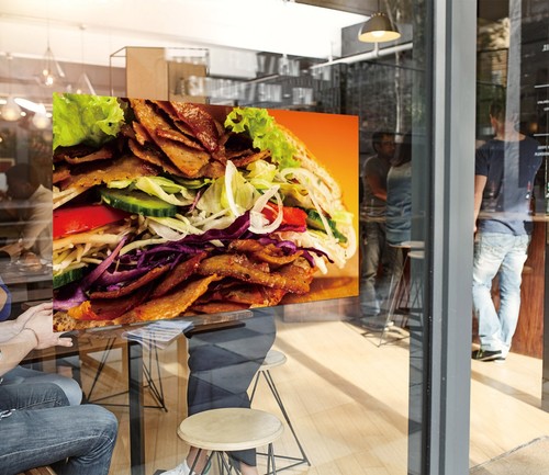 Griglia kebab negozio - 3d,
