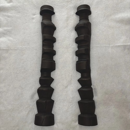 Coppia colonne legno - coppia,