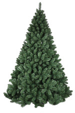 Albero di natale Pino 150/180/210/240/270/300 CM SUPER FOLTO REALISTICO VERDE