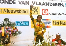 Maglia Team Polti 1994 AUTOGRAFATA da GIANNI BUGNO – Originale, da collezione!