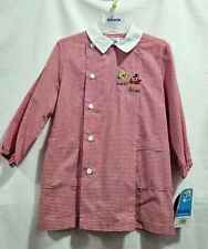 Grembiule Asilo Siggi Bambino 5 anni 110 cm tg.60 Rosso Quadretti 33GR2402 Happy