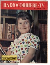 RADIOCORRIERE TV - N 12, 20-26 MARZO - 1960 - MARIA LETIZIA GAZZONI "STELLA" IN…
