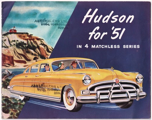 Vintage hudson for car - 51,