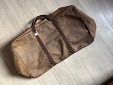 valigia vintage pelle Borbonese Redwall condizioni eccellenti