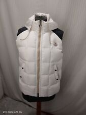 Articolo E305 smanicato donna Moncler bianco, taglia XS, ascelle 48cm, spalle 38
