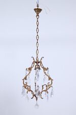 Lampadario Liberty pendenti a gocce, vintage. Design anni ’30. Home stile. 