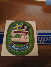 ADESIVO VINTAGE STICKER KLEBER MACCHINE DA CUCIRE HUSQVARNA 