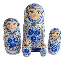 MATRIOSCA BAMBOLE GJEL 5 PEZZI