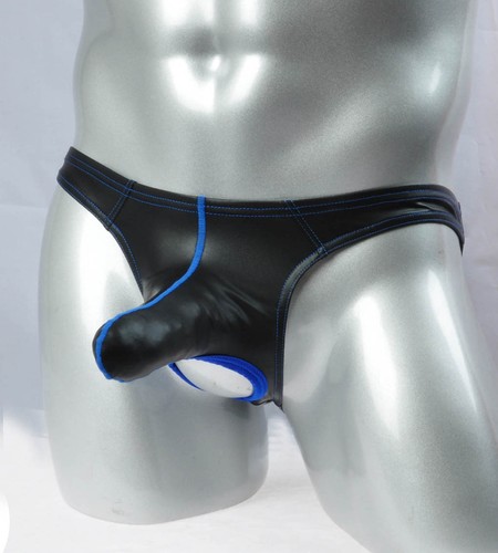 &Bikini uomo blu perizoma a