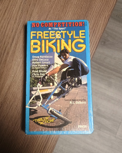 Vtg freestyle biking vhs 1987 - vtg,