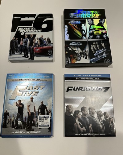 Fast furious dvd blu ray - furious, blu-ray