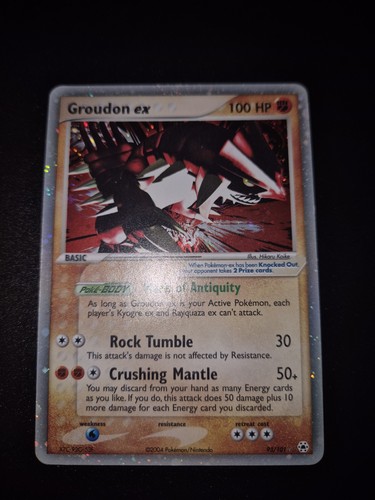 Pokemon groudon 93 101 - -,